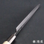 白二 左利手柳刃厨刀 朴八角手柄