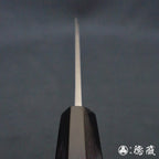 白二 左利手柳刃厨刀 朴八角手柄