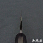 白二　左利手切鱼刀　朴八角柄