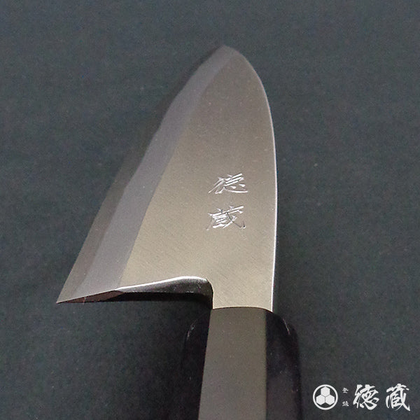 白二　左利手切鱼刀　朴八角柄