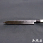 青二 柳刃刀 朴八角手柄