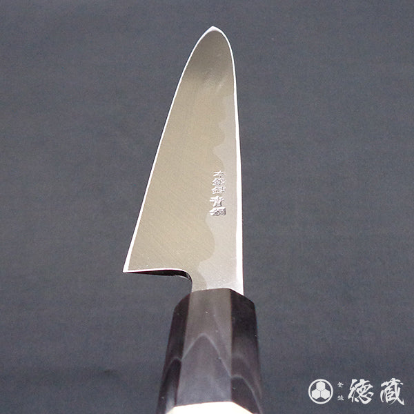 青二 柳刃刀 朴八角手柄