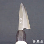 青二 柳刃刀 朴八角手柄