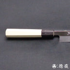 青二 柳刃刀 朴八角手柄