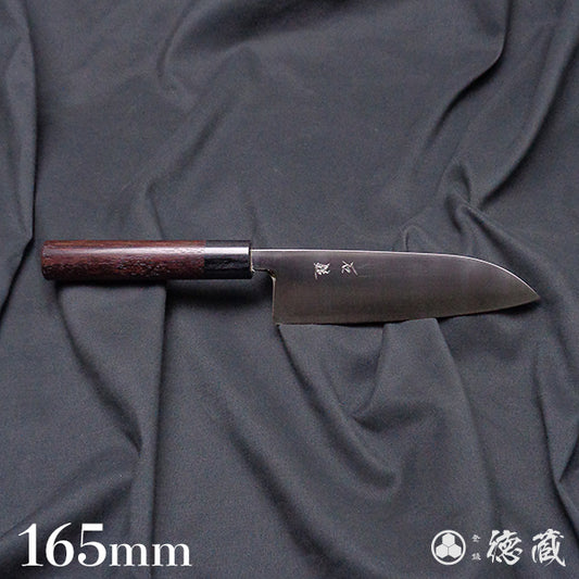 SRS 磨き仕上 三徳包丁 紫檀柄
