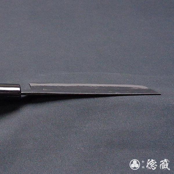 青一 黑面锻造加工 菜刀 胡桃木手柄