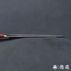 青S 锤纹加工 切筋刀 红色手柄