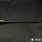 白一  三德刀 胡桃木八角手柄