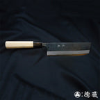 青二 切菜刀 朴木八角手柄