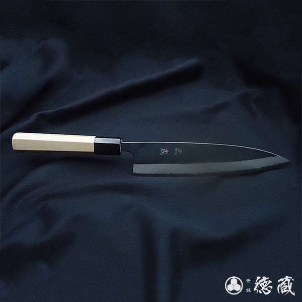 青二 牛刀 朴木八角手柄