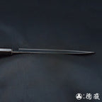 青二 牛刀 朴木八角手柄