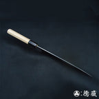 青二 牛刀 朴木八角手柄