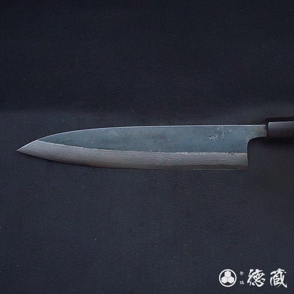 青二 大马士革 牛刀 紫檀八角手柄