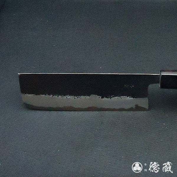 青Ｓ　菜切包丁　紫檀八角柄