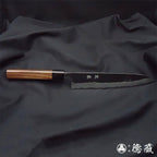 青Ｓ　牛刀　紫檀木八角手柄