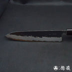 青Ｓ　牛刀　紫檀木八角手柄