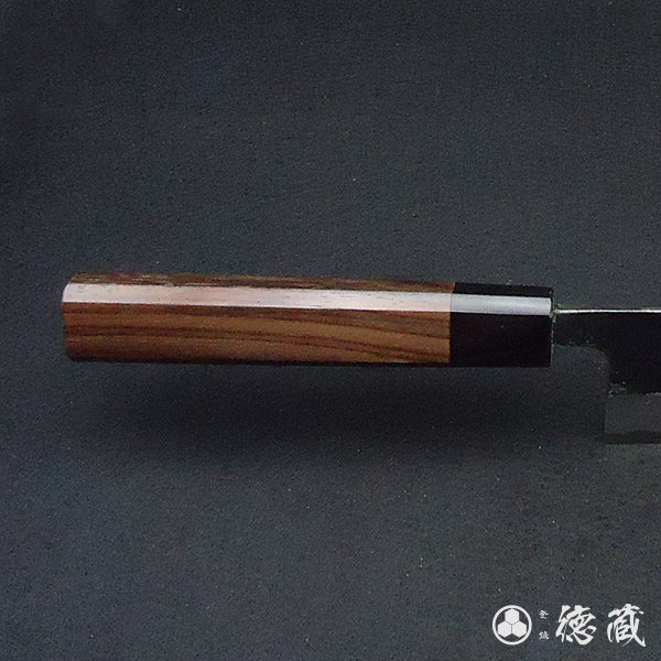 青Ｓ　牛刀　紫檀木八角手柄