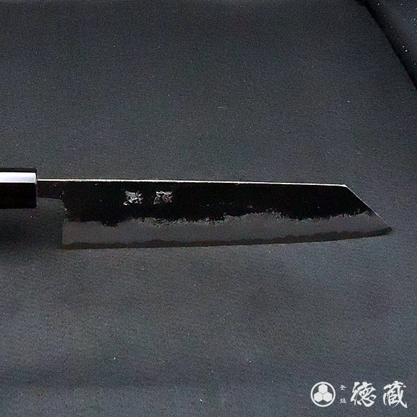 青Ｓ　切付刀　紫檀木八角手柄