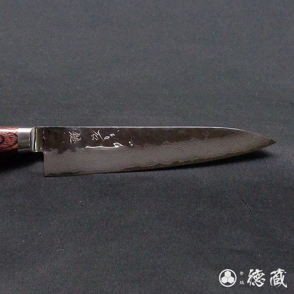 VG10 大马士革 槌面加工 万能小刀 红木色手柄