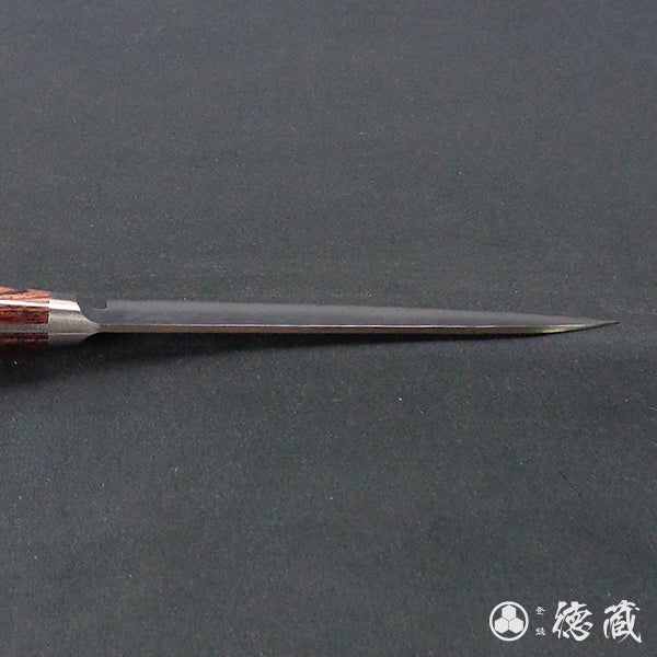 VG10 大马士革 槌面加工 万能小刀 红木色手柄