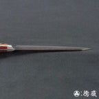 VG10 大马士革 槌面加工 万能小刀 红木色手柄