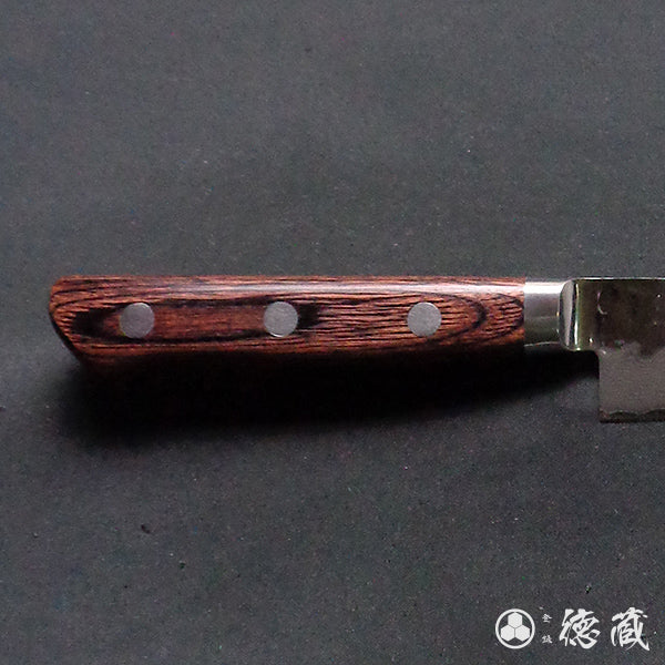 VG10 大马士革 槌面加工 万能小刀 红木色手柄