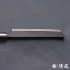 青S 黑色缎面槌面加工 菜刀 紫檀木手柄