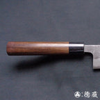 银三 梨皮润饰 切付厨刀 黑色手柄