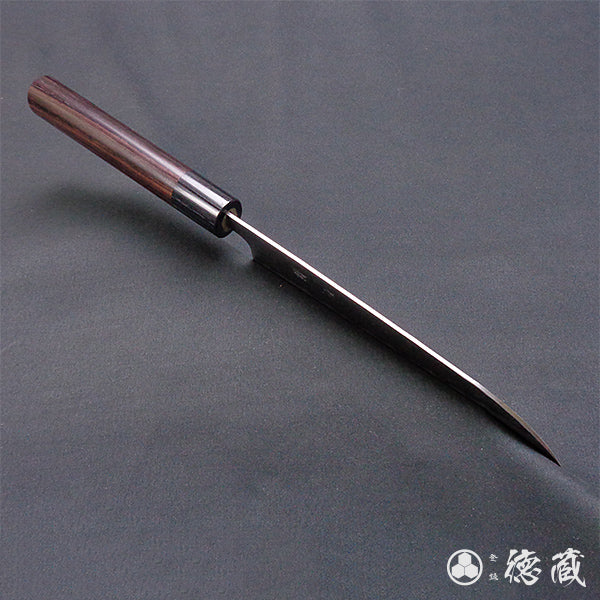 Silver-3 matt finish Santoku- knife sandalwood handle