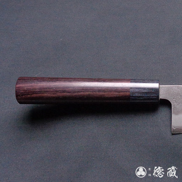 银三 梨皮加工 三德刀 紫檀木手柄
