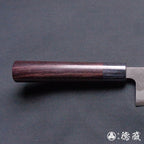 银三 梨皮加工 三德刀 紫檀木手柄
