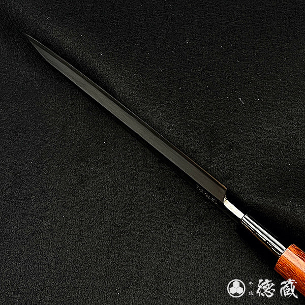 ＡＵＳ８　柳刃刀　非洲紫檀木手柄