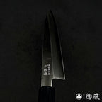 ＡＵＳ８　柳刃刀　非洲紫檀木手柄