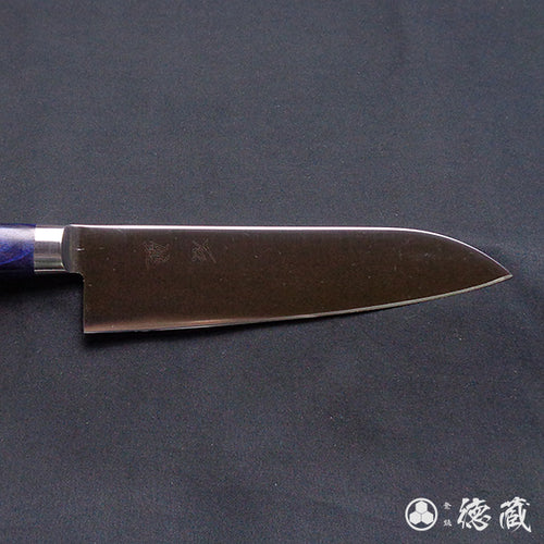 A8  Santoku-knife blue handle