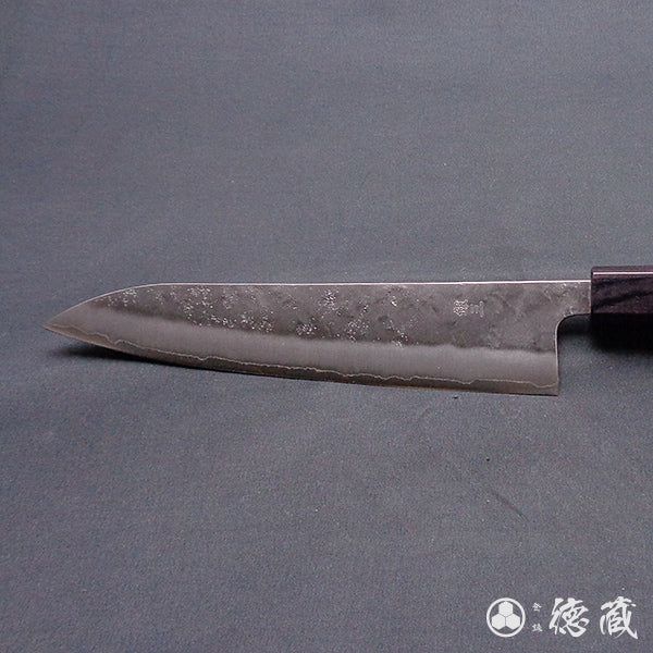 Silver-3  matt finish  Gyutou knife  sandalwood handle