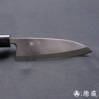 银三 厚出刃切鱼刀 紫檀木手柄