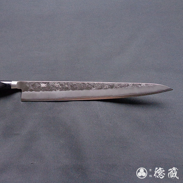 銀三　梨皮加工　切筋刀　黑色手柄