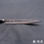 銀三　梨皮加工　切筋刀　黑色手柄