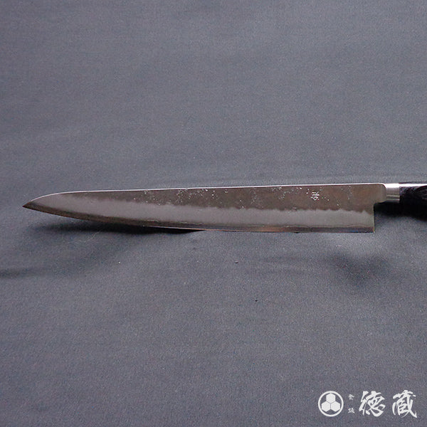 銀三　梨皮加工　切筋刀　黑色手柄