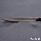 銀三　梨皮加工　切筋刀　黑色手柄