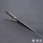 銀三　梨皮加工　切筋刀　黑色手柄