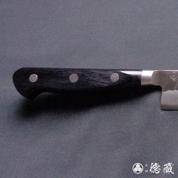 銀三　梨皮加工　切筋刀　黑色手柄